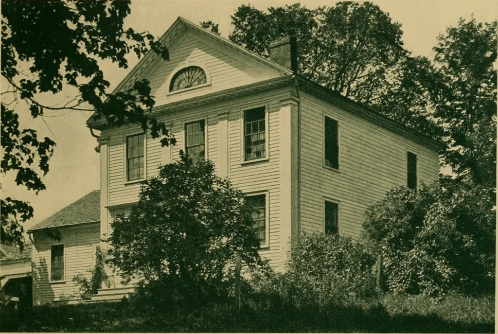 An illustration from An architectural monograph on houses of Bennington, Vt. & vicinity,, 1922, leaf 12