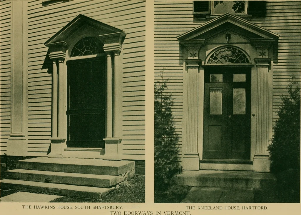 An illustration from An architectural monograph on houses of Bennington, Vt. & vicinity,, 1922, leaf 14