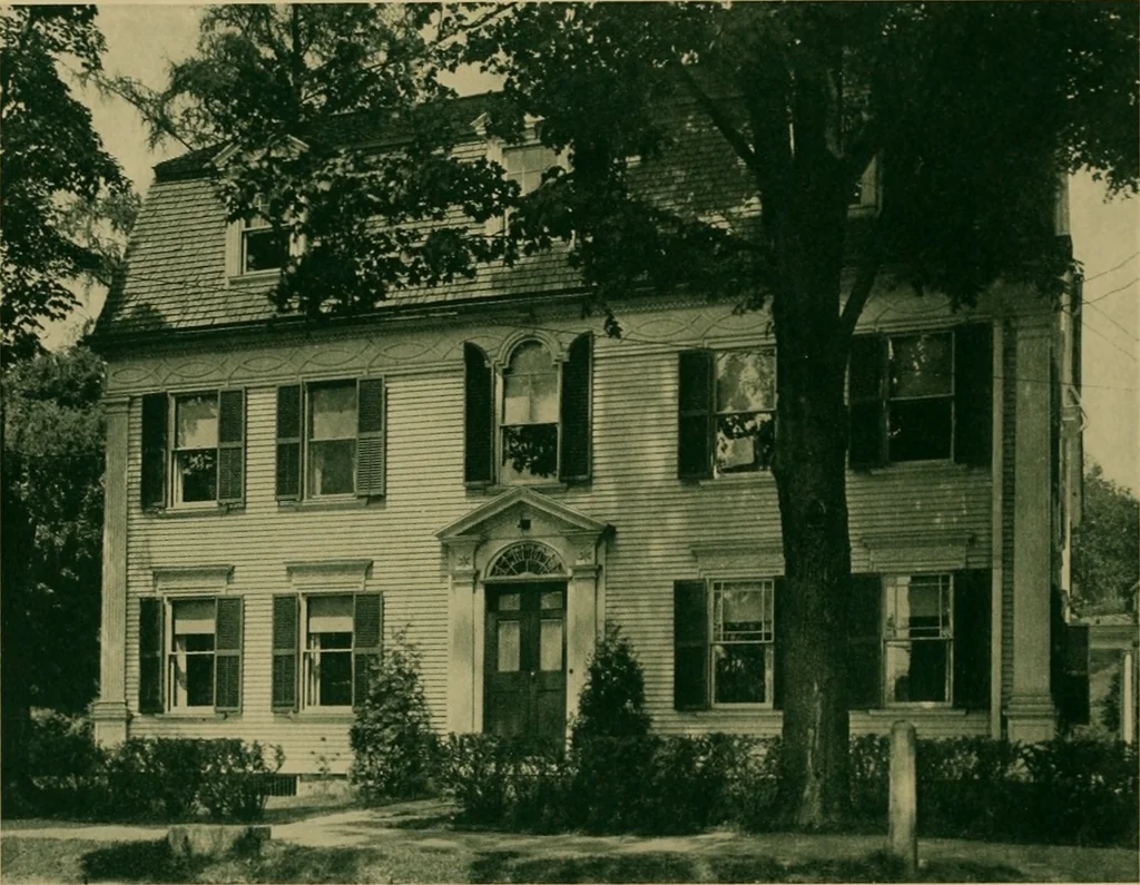 An illustration from An architectural monograph on houses of Bennington, Vt. & vicinity,, 1922, leaf 15
