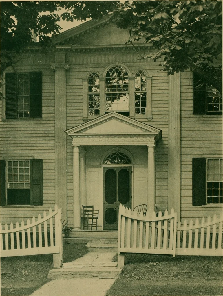 An illustration from An architectural monograph on houses of Bennington, Vt. & vicinity,, 1922, leaf 3