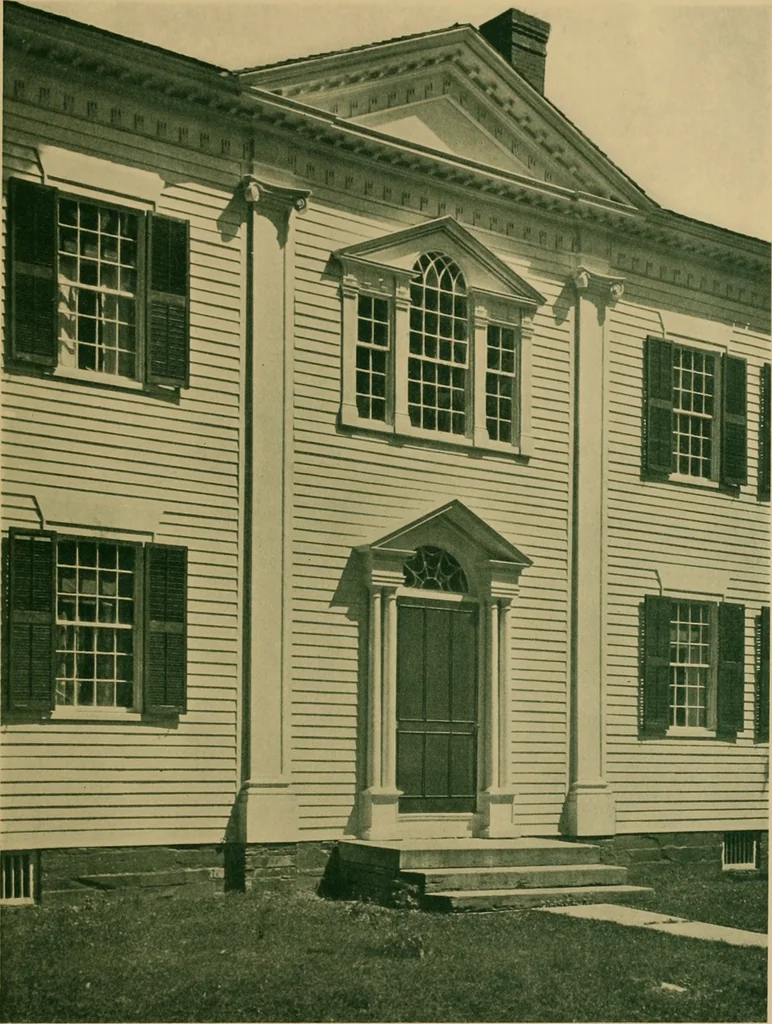 An illustration from An architectural monograph on houses of Bennington, Vt. & vicinity,, 1922, leaf 8