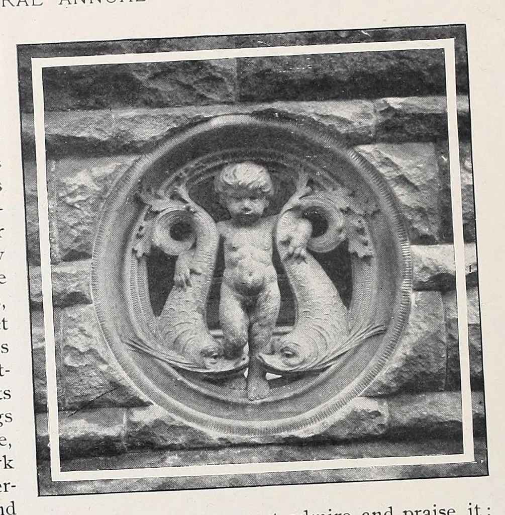 An illustration from The architectural annual, 1900, leaf 128