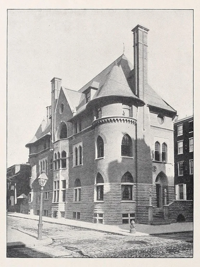 An illustration from The architectural annual, 1900, leaf 136