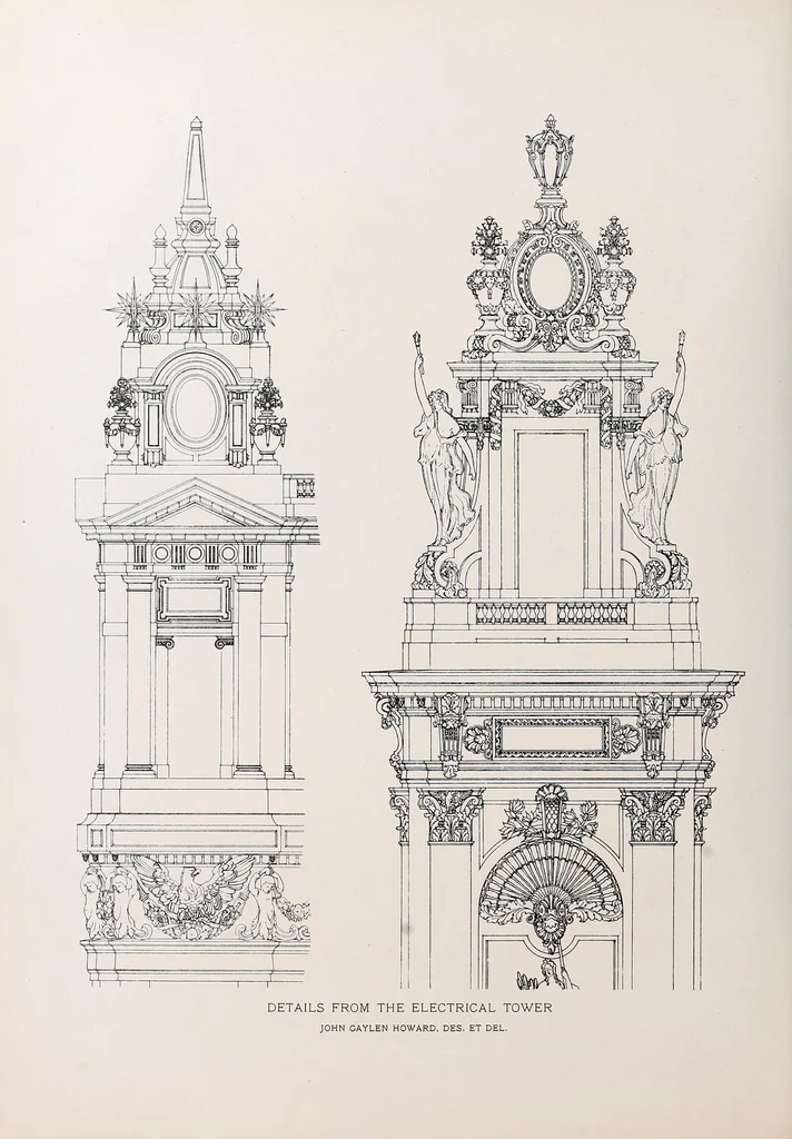 An illustration from The architectural annual, 1900, leaf 82