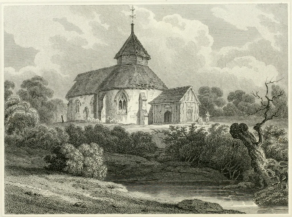 An illustration from The architectural antiquities of Great Britain : represented and illustrated in a series of views, elevations, plans, sections, and details, of various ancient English edifices : with historical and descriptive accounts of each, 1807, leaf 123