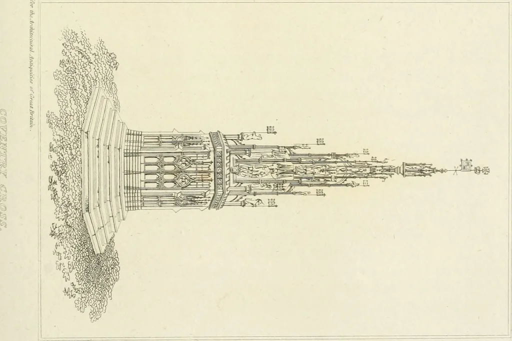 An illustration from The architectural antiquities of Great Britain : represented and illustrated in a series of views, elevations, plans, sections, and details, of various ancient English edifices : with historical and descriptive accounts of each, 1807, leaf 162