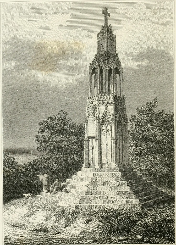 An illustration from The architectural antiquities of Great Britain : represented and illustrated in a series of views, elevations, plans, sections, and details, of various ancient English edifices : with historical and descriptive accounts of each, 1807, leaf 191