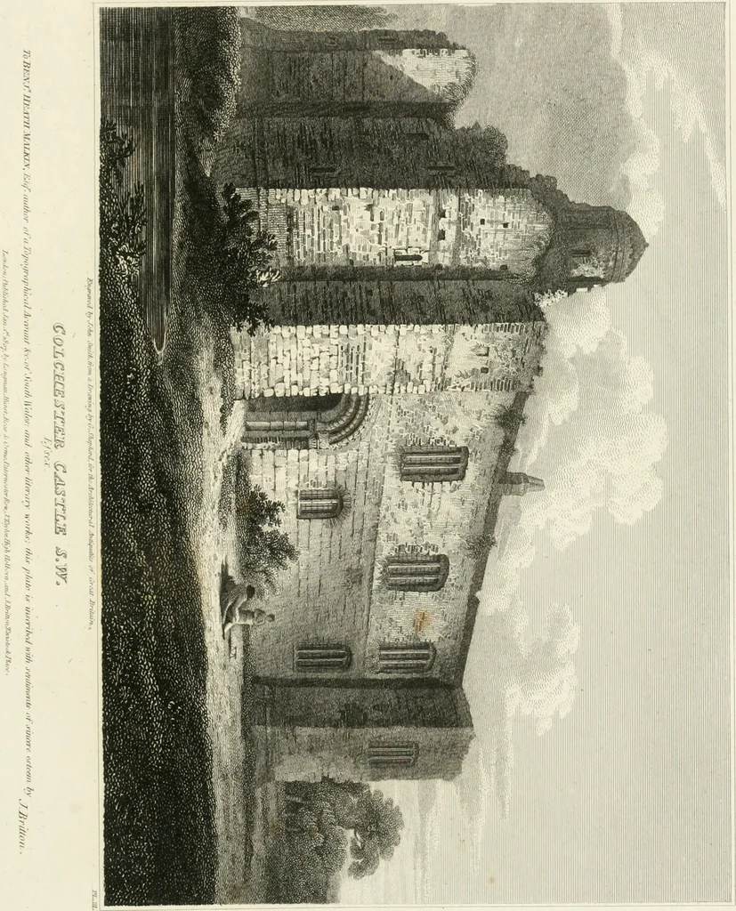 An illustration from The architectural antiquities of Great Britain : represented and illustrated in a series of views, elevations, plans, sections, and details, of various ancient English edifices : with historical and descriptive accounts of each, 1807, leaf 250