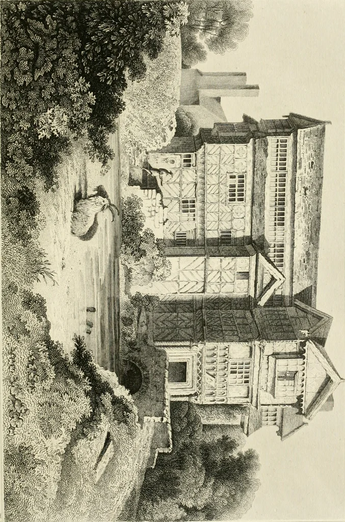 An illustration from The architectural antiquities of Great Britain : represented and illustrated in a series of views, elevations, plans, sections, and details, of various ancient English edifices : with historical and descriptive accounts of each, 1807, leaf 156