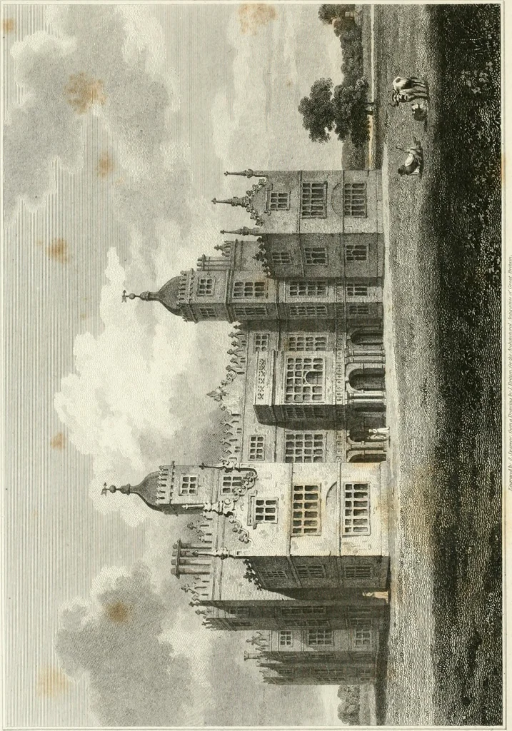 An illustration from The architectural antiquities of Great Britain : represented and illustrated in a series of views, elevations, plans, sections, and details, of various ancient English edifices : with historical and descriptive accounts of each, 1807, leaf 229