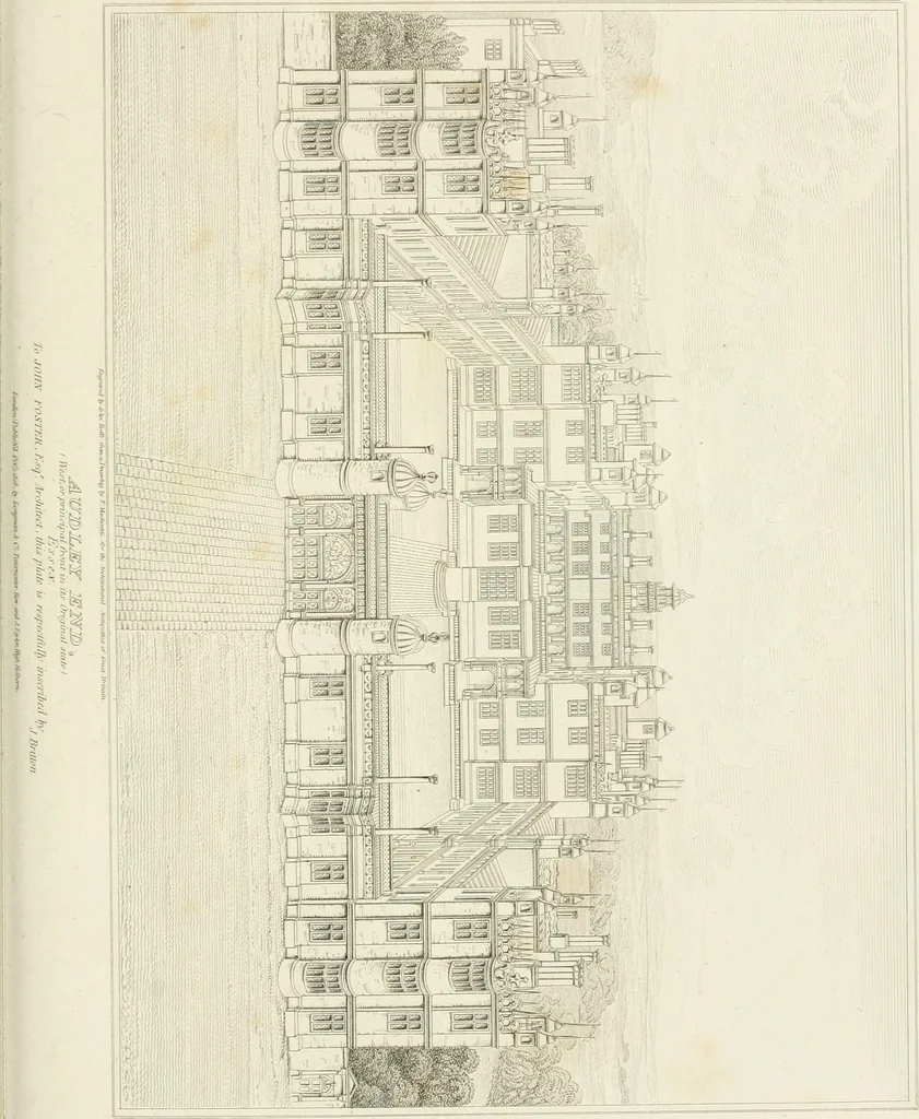 An illustration from The architectural antiquities of Great Britain : represented and illustrated in a series of views, elevations, plans, sections, and details, of various ancient English edifices : with historical and descriptive accounts of each, 1807, leaf 268