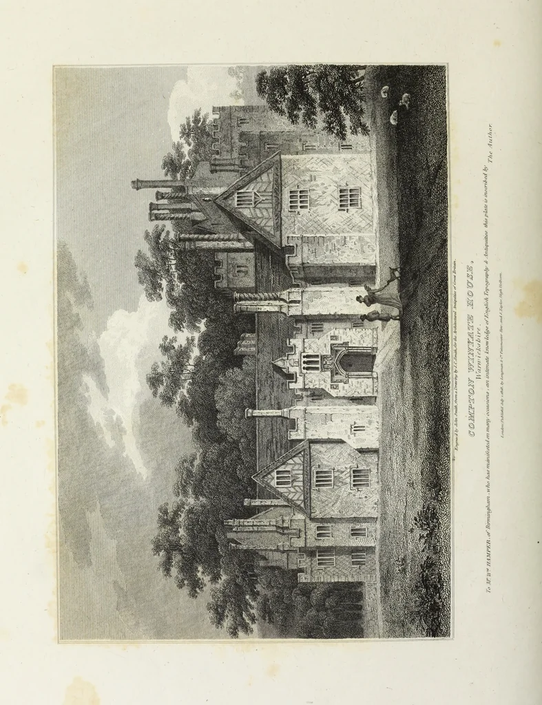 An illustration from The architectural antiquities of Great Britain, represented and illustrated in a series of views, elevations, plans, sections, and details, of various ancient English edifices : with historical and descriptive accounts of each, 1807, leaf 197
