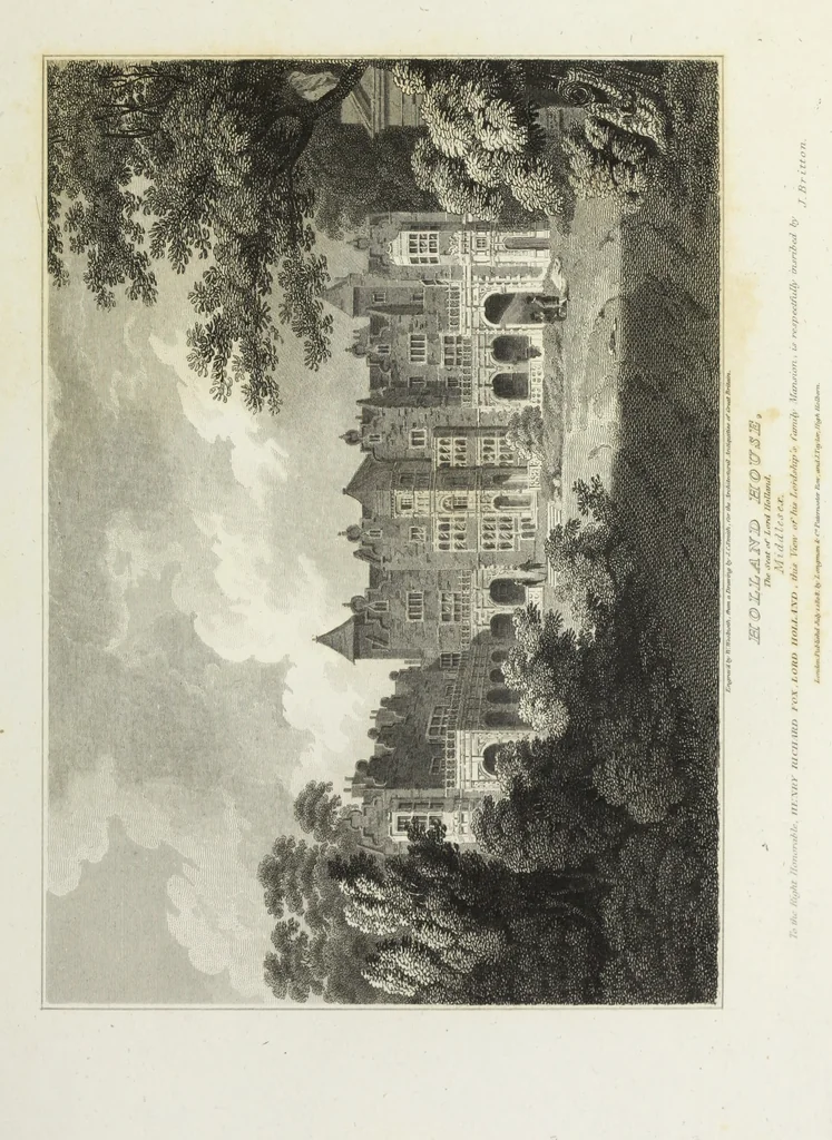 An illustration from The architectural antiquities of Great Britain, represented and illustrated in a series of views, elevations, plans, sections, and details, of various ancient English edifices : with historical and descriptive accounts of each, 1807, leaf 218