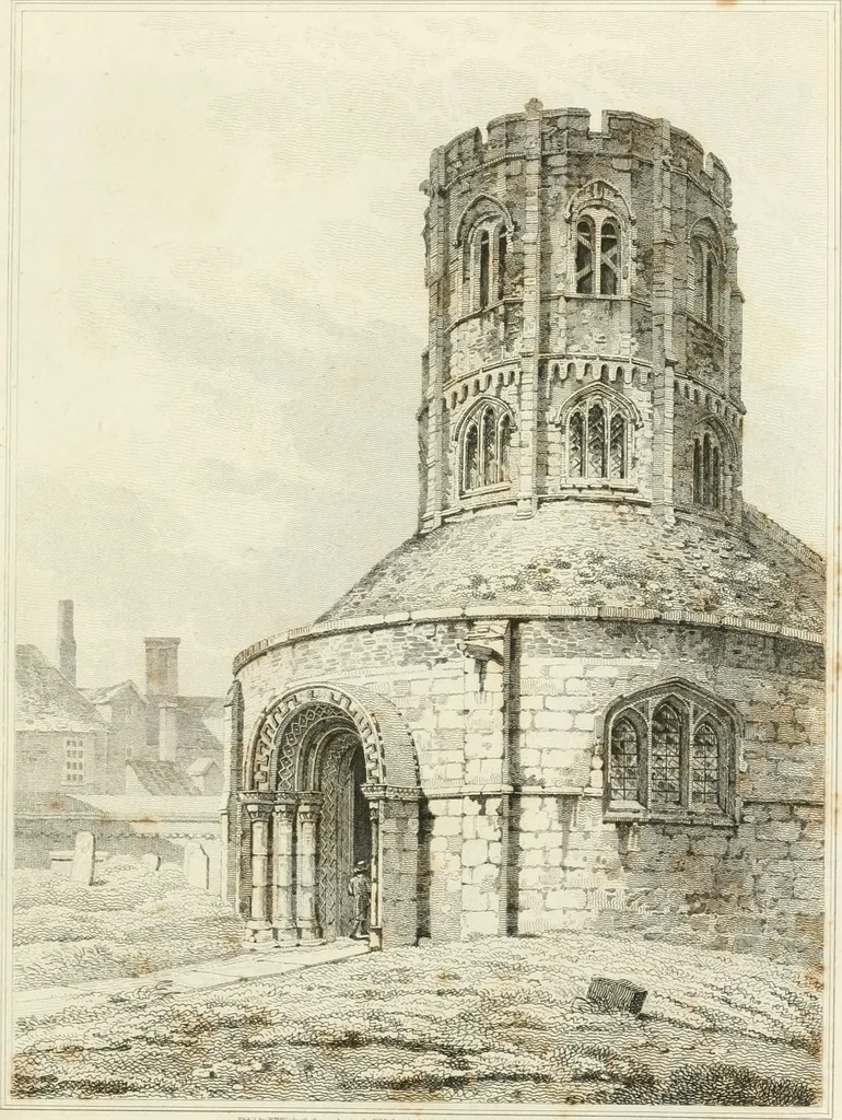 An illustration from The architectural antiquities of Great Britain : represented and illustrated in a series of views, elevations, plans, sections, and details, of various ancient English edifices : with historical and descriptive accounts of each, 1807, leaf 248