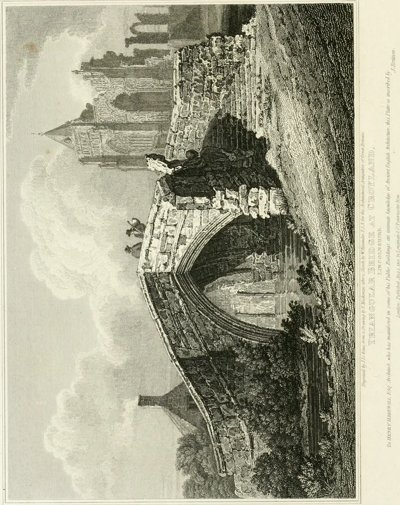 An illustration from The architectural antiquities of Great Britain : represented and illustrated in a series of views, elevations, plans, sections, and details, of various ancient English edifices : with historical and descriptive accounts of each, 1807, leaf 161