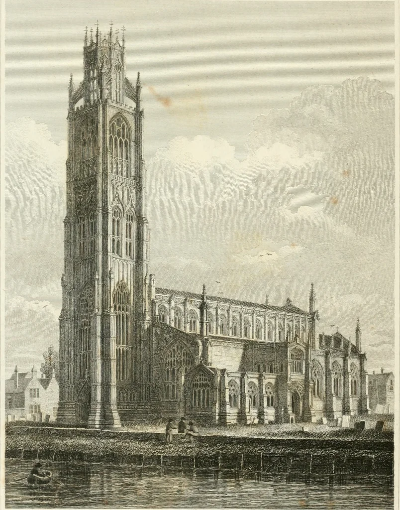 An illustration from The architectural antiquities of Great Britain : represented and illustrated in a series of views, elevations, plans, sections, and details, of various ancient English edifices : with historical and descriptive accounts of each, 1807, leaf 191