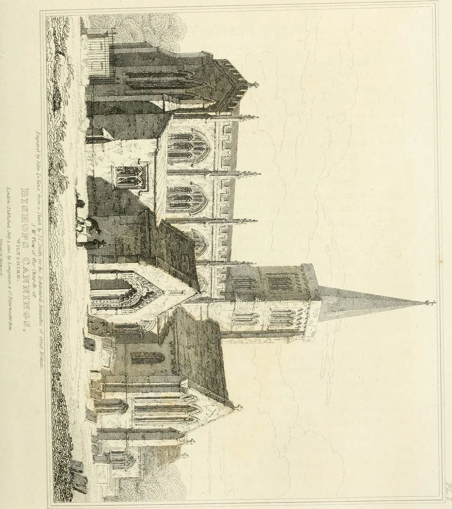 An illustration from The architectural antiquities of Great Britain : represented and illustrated in a series of views, elevations, plans, sections, and details, of various ancient English edifices : with historical and descriptive accounts of each, 1807, leaf 194