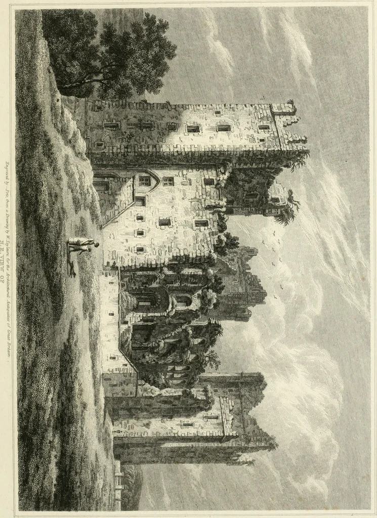 An illustration from The architectural antiquities of Great Britain : represented and illustrated in a series of views, elevations, plans, sections, and details, of various ancient English edifices : with historical and descriptive accounts of each, 1807, leaf 256