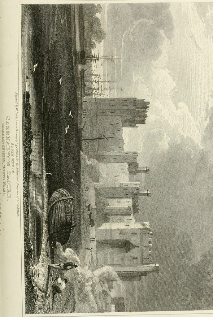 An illustration from The architectural antiquities of Great Britain : represented and illustrated in a series of views, elevations, plans, sections, and details, of various ancient English edifices : with historical and descriptive accounts of each, 1807, leaf 288