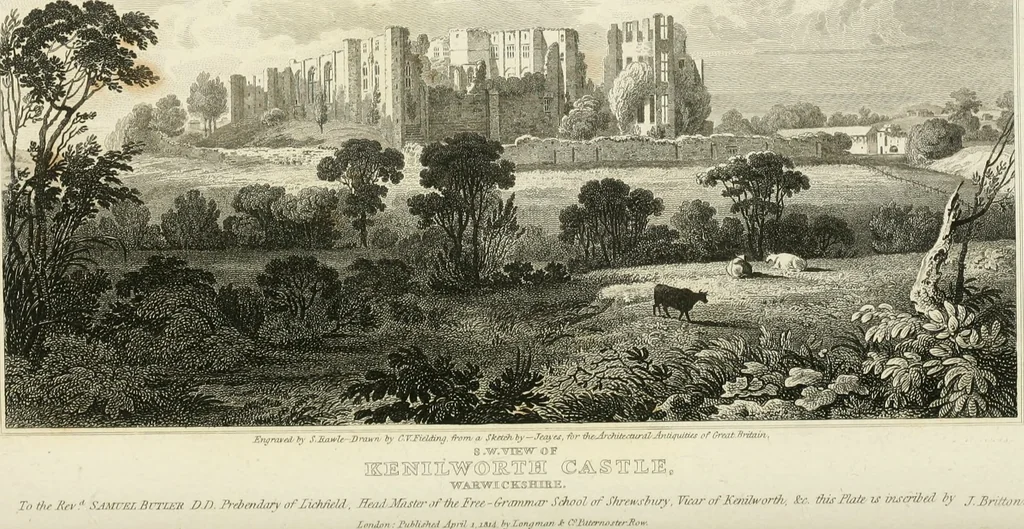 An illustration from The architectural antiquities of Great Britain : represented and illustrated in a series of views, elevations, plans, sections, and details, of various ancient English edifices : with historical and descriptive accounts of each, 1807, leaf 306