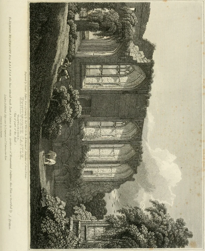 An illustration from The architectural antiquities of Great Britain : represented and illustrated in a series of views, elevations, plans, sections, and details, of various ancient English edifices : with historical and descriptive accounts of each, 1807, leaf 308