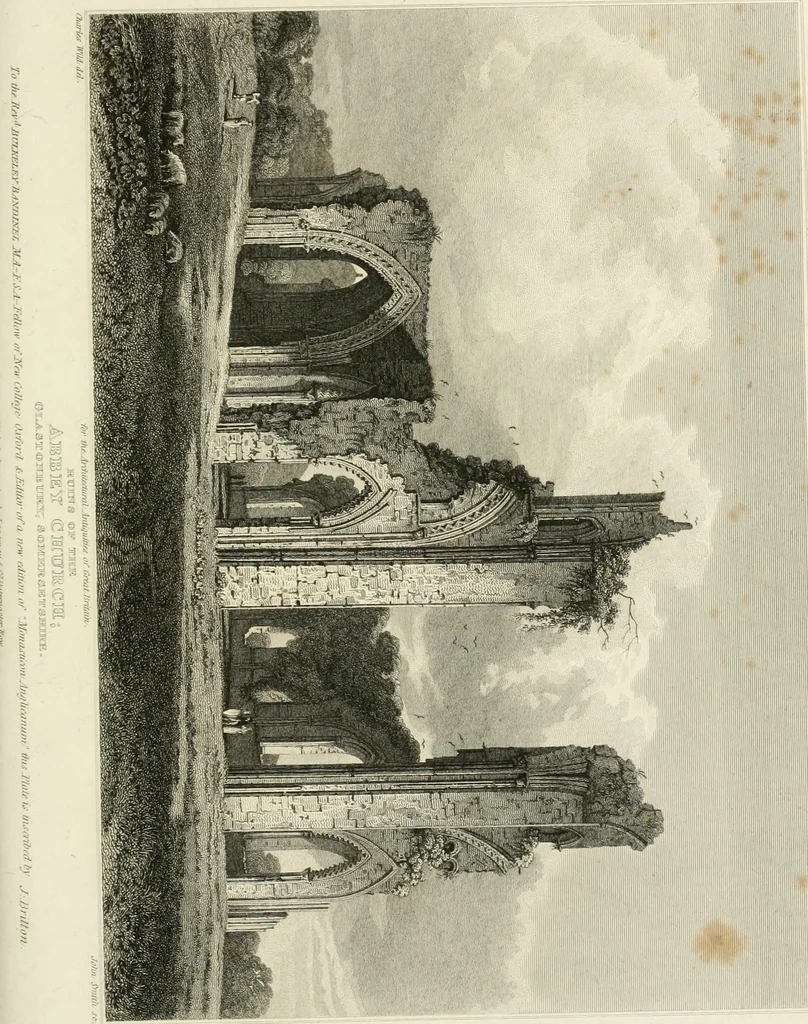 An illustration from The architectural antiquities of Great Britain : represented and illustrated in a series of views, elevations, plans, sections, and details, of various ancient English edifices : with historical and descriptive accounts of each, 1807, leaf 352