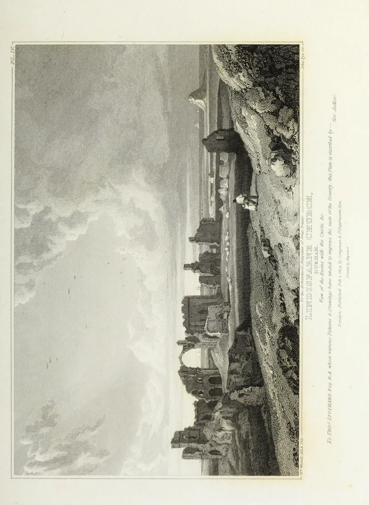 An illustration from The architectural antiquities of Great Britain, represented and illustrated in a series of views, elevations, plans, sections, and details, of various ancient English edifices : with historical and descriptive accounts of each, 1807, leaf 134