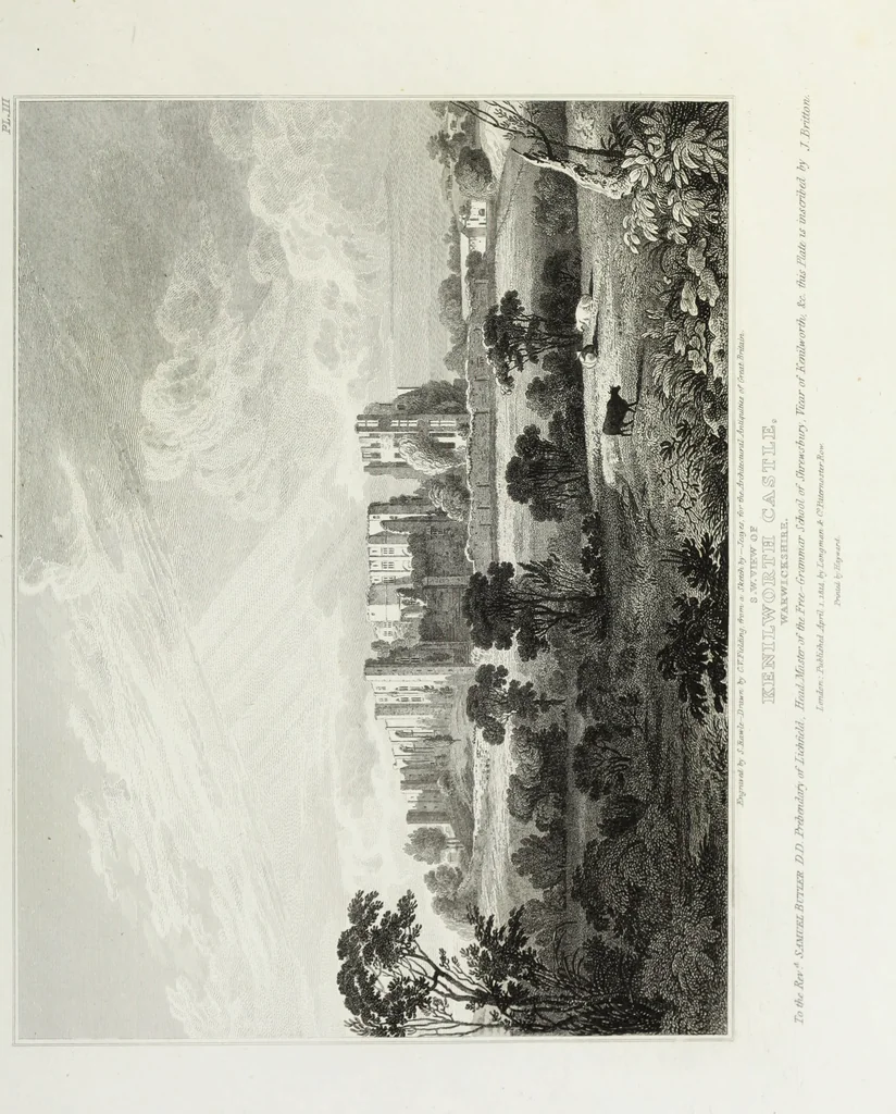 An illustration from The architectural antiquities of Great Britain, represented and illustrated in a series of views, elevations, plans, sections, and details, of various ancient English edifices : with historical and descriptive accounts of each, 1807, leaf 310