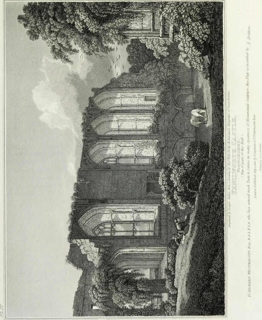 An illustration from The architectural antiquities of Great Britain, represented and illustrated in a series of views, elevations, plans, sections, and details, of various ancient English edifices : with historical and descriptive accounts of each, 1807, leaf 312