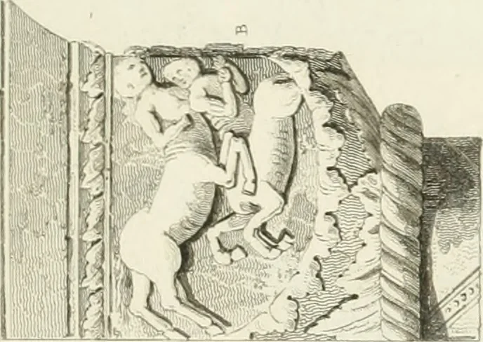 An illustration from The architectural antiquities of Great Britain : represented and illustrated in a series of views, elevations, plans, sections, and details, of various ancient English edifices : with historical and descriptive accounts of each, 1807, leaf 314