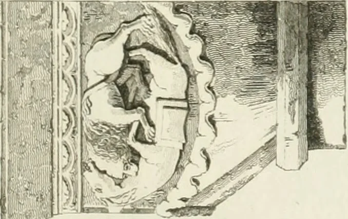 An illustration from The architectural antiquities of Great Britain : represented and illustrated in a series of views, elevations, plans, sections, and details, of various ancient English edifices : with historical and descriptive accounts of each, 1807, leaf 314