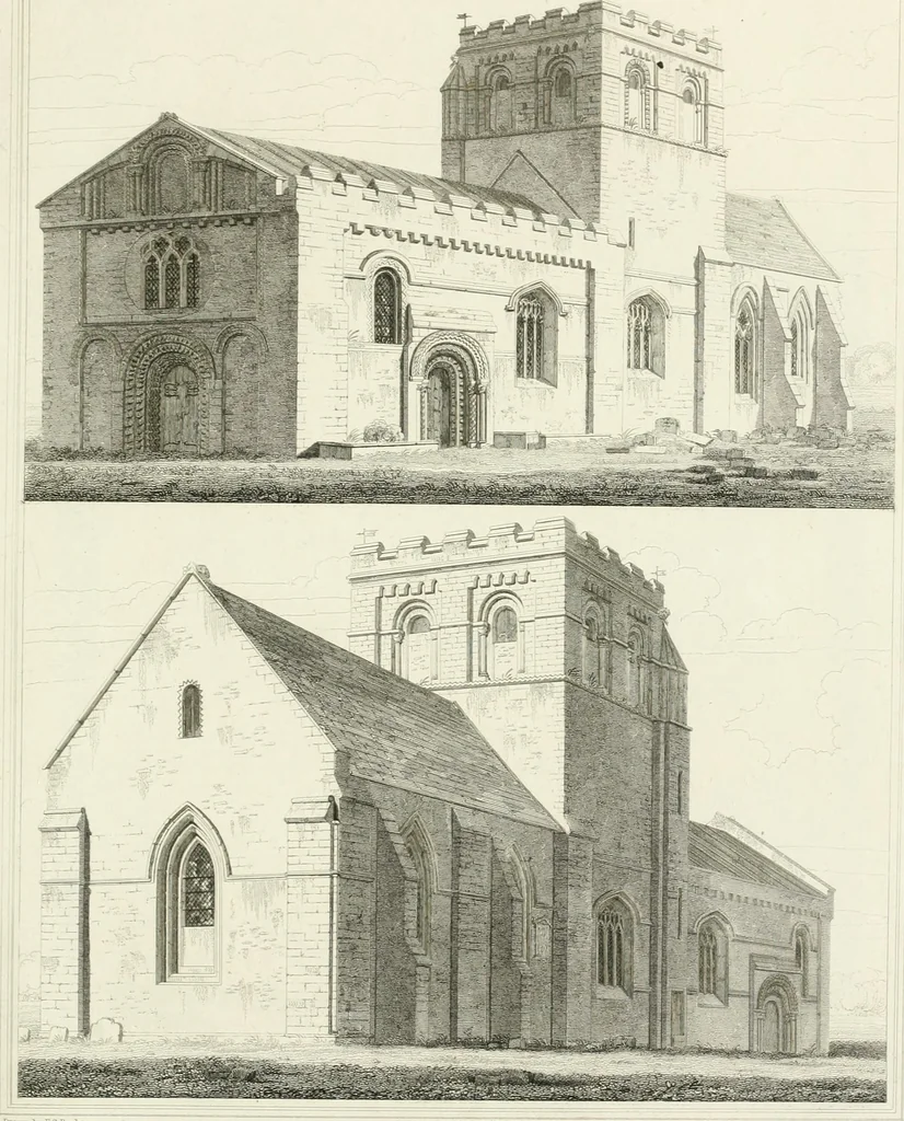 An illustration from The architectural antiquities of Great Britain : represented and illustrated in a series of views, elevations, plans, sections, and details, of various ancient English edifices : with historical and descriptive accounts of each, 1807, leaf 316