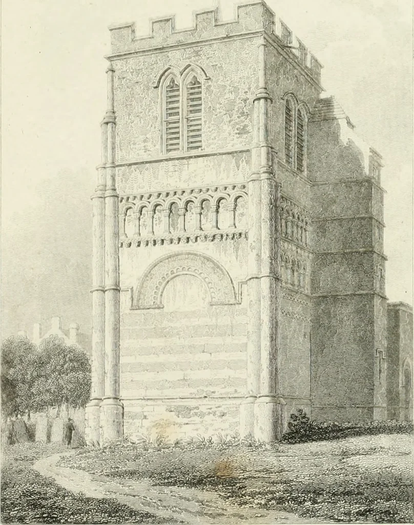 An illustration from The architectural antiquities of Great Britain : represented and illustrated in a series of views, elevations, plans, sections, and details, of various ancient English edifices : with historical and descriptive accounts of each, 1807, leaf 328