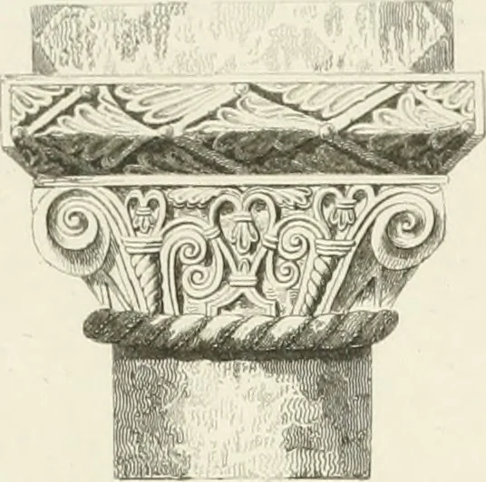 An illustration from The architectural antiquities of Great Britain : represented and illustrated in a series of views, elevations, plans, sections, and details, of various ancient English edifices : with historical and descriptive accounts of each, 1807, leaf 332