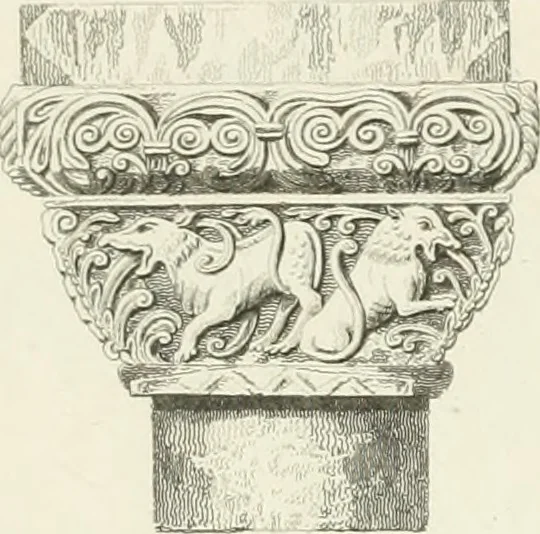 An illustration from The architectural antiquities of Great Britain : represented and illustrated in a series of views, elevations, plans, sections, and details, of various ancient English edifices : with historical and descriptive accounts of each, 1807, leaf 332