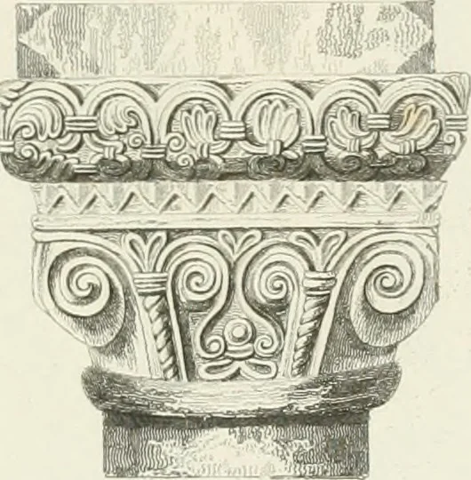 An illustration from The architectural antiquities of Great Britain : represented and illustrated in a series of views, elevations, plans, sections, and details, of various ancient English edifices : with historical and descriptive accounts of each, 1807, leaf 332