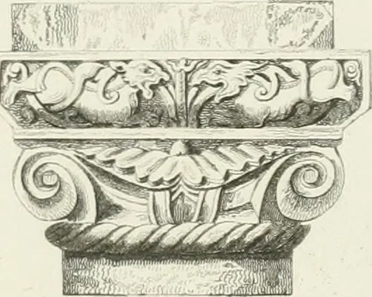 An illustration from The architectural antiquities of Great Britain : represented and illustrated in a series of views, elevations, plans, sections, and details, of various ancient English edifices : with historical and descriptive accounts of each, 1807, leaf 332