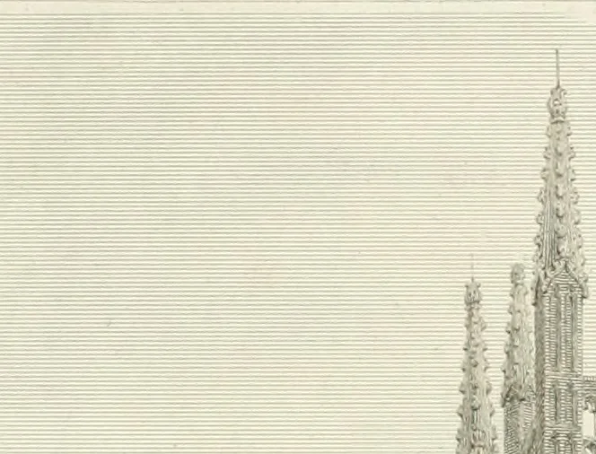 An illustration from The architectural antiquities of Great Britain : represented and illustrated in a series of views, elevations, plans, sections, and details, of various ancient English edifices : with historical and descriptive accounts of each, 1807, leaf 428