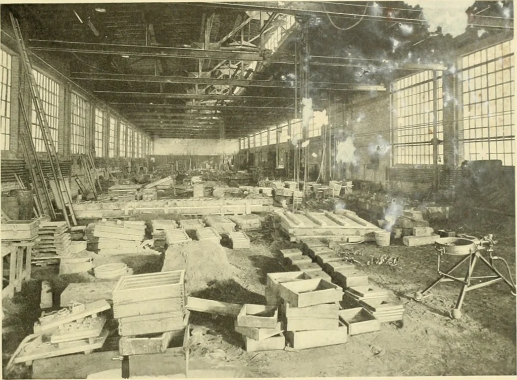 An illustration from Architectural bronze and iron. --, 1913, leaf 10
