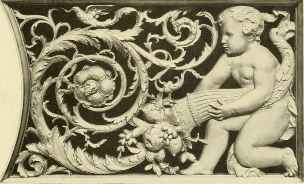 An illustration from Architectural bronze and iron. --, 1913, leaf 16