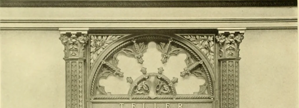 An illustration from Architectural bronze and iron. --, 1913, leaf 23