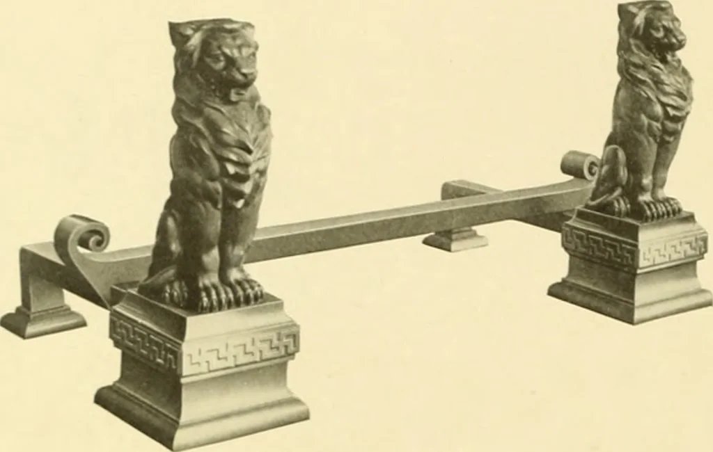 An illustration from Architectural bronze and iron. --, 1913, leaf 27