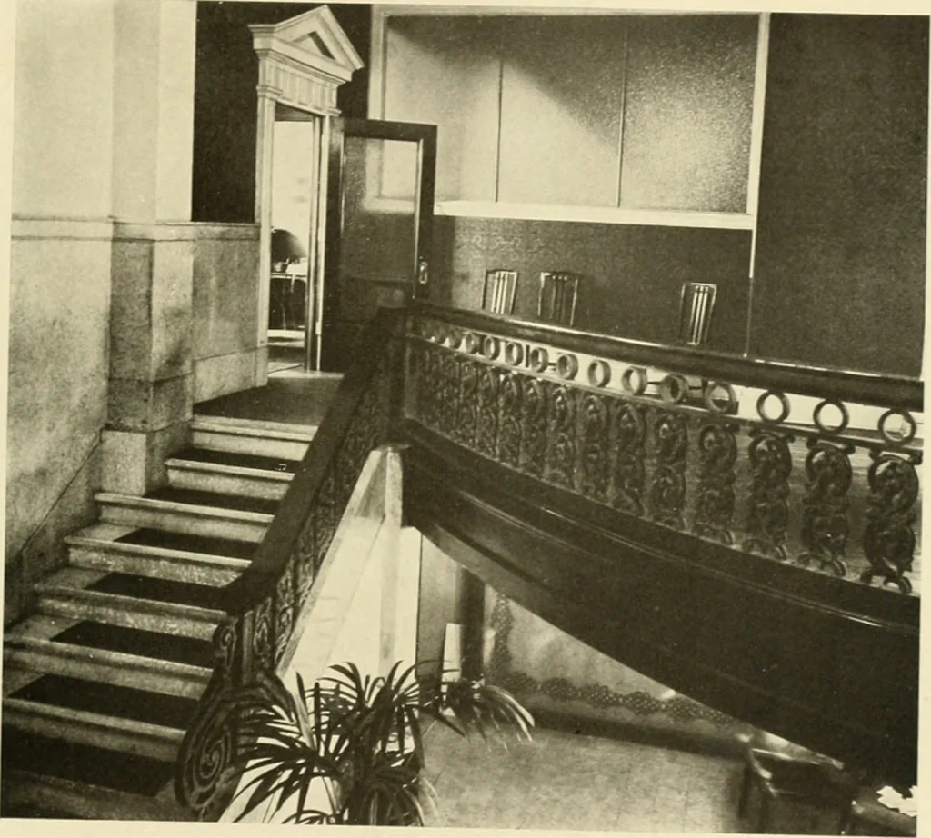 An illustration from Architectural bronze and iron. --, 1913, leaf 32
