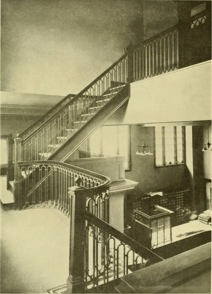 An illustration from Architectural bronze and iron. --, 1913, leaf 33