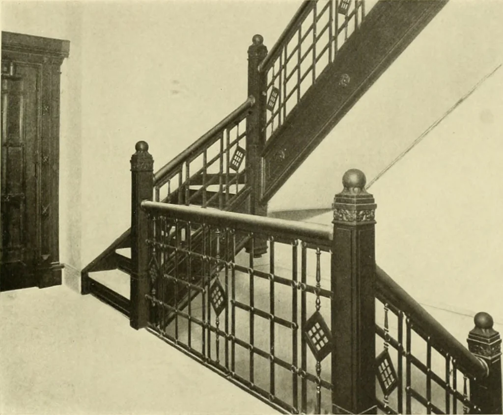 An illustration from Architectural bronze and iron. --, 1913, leaf 34