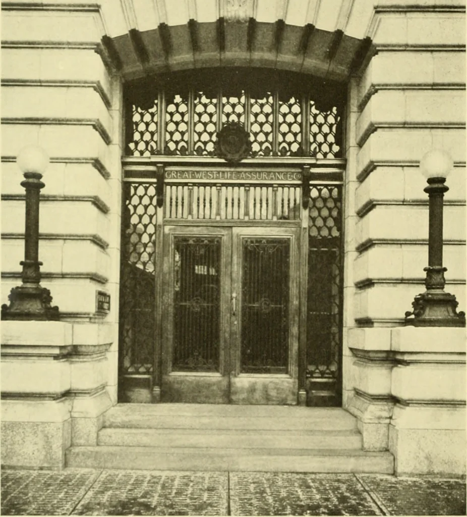 An illustration from Architectural bronze and iron. --, 1913, leaf 39
