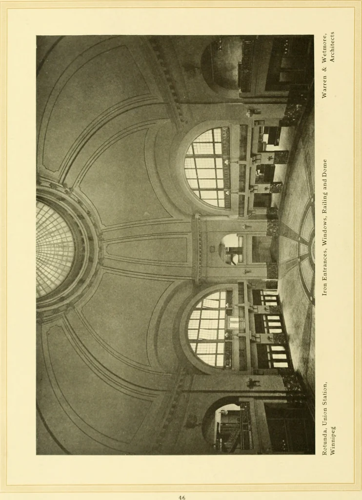 An illustration from Architectural bronze and iron. --, 1913, leaf 51