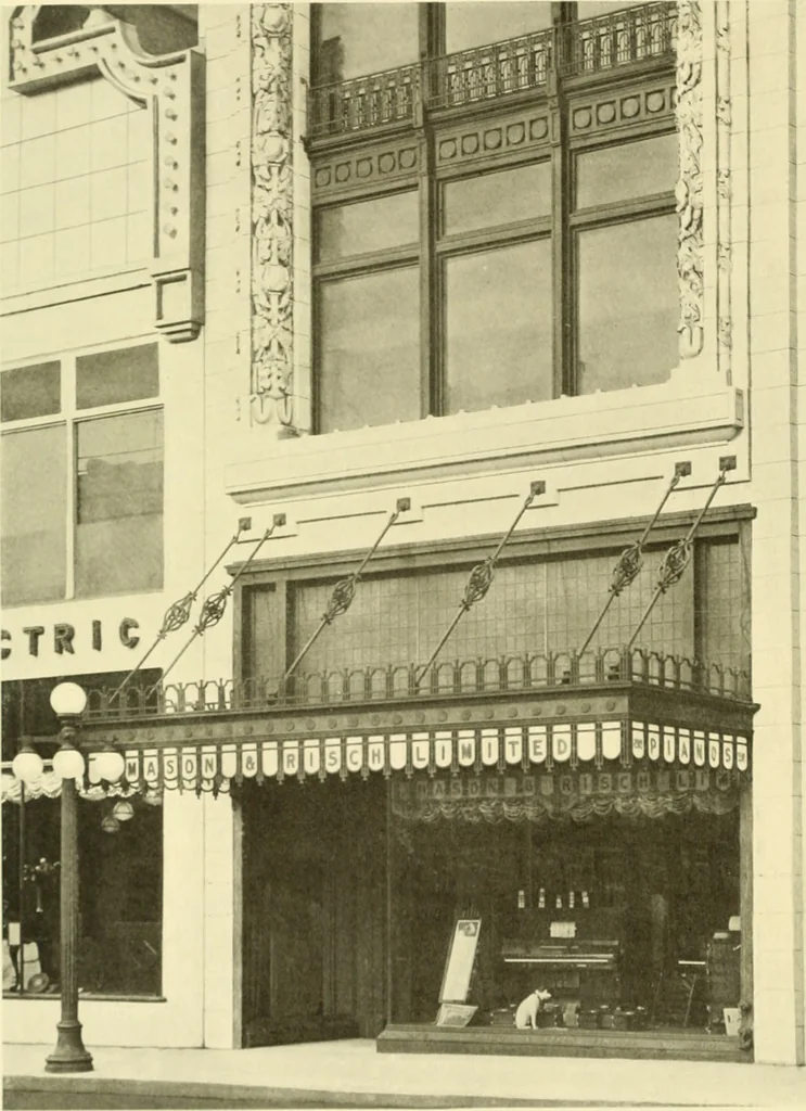 An illustration from Architectural bronze and iron. --, 1913, leaf 65