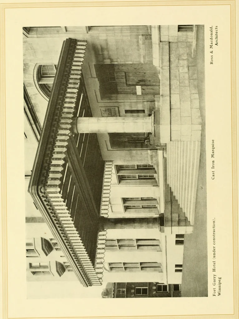 An illustration from Architectural bronze and iron. --, 1913, leaf 67