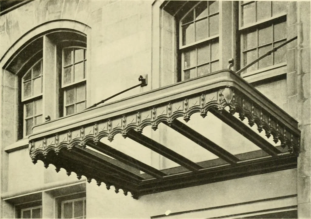 An illustration from Architectural bronze and iron. --, 1913, leaf 68